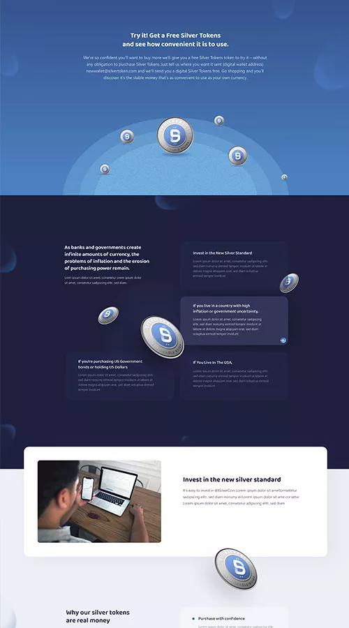 BITSILVERCOIN - BRANDING WORKS screenshot 9